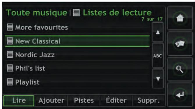 NAIM UNITISERVE-SSD - Sélection et gestion des listes de lecture - 1