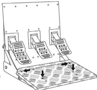 TRUSTMASTER T500 RS - UMDREHEN DES PEDALSETS - 3
