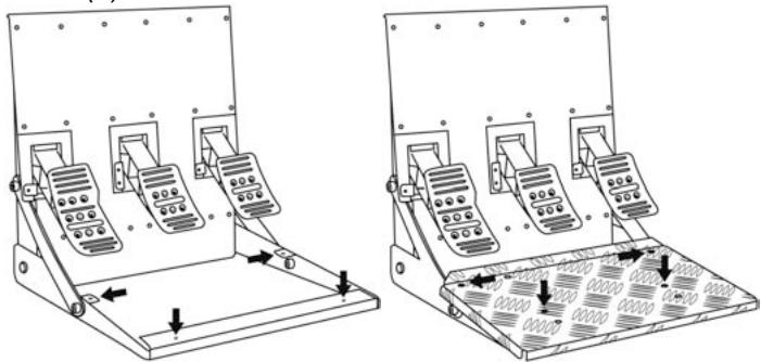 TRUSTMASTER T500 RS - INVERSION FISICA DE LOS PEDALES - 2