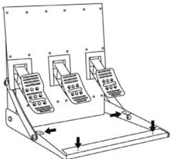 TRUSTMASTER T500 RS - UMDREHEN DES PEDALSETS - 2