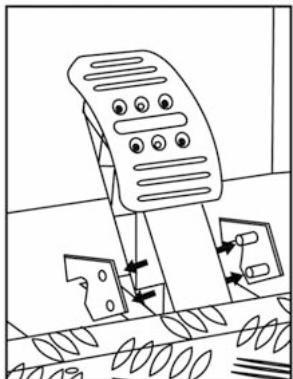 TRUSTMASTER T500 RS - Pedal EGMINI ayarlamak - 5