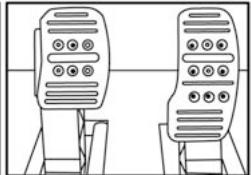 TRUSTMASTER T500 RS - Adjusting the Pedal SPACING - 3