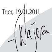 Trier, 19.01.2011 Najera
