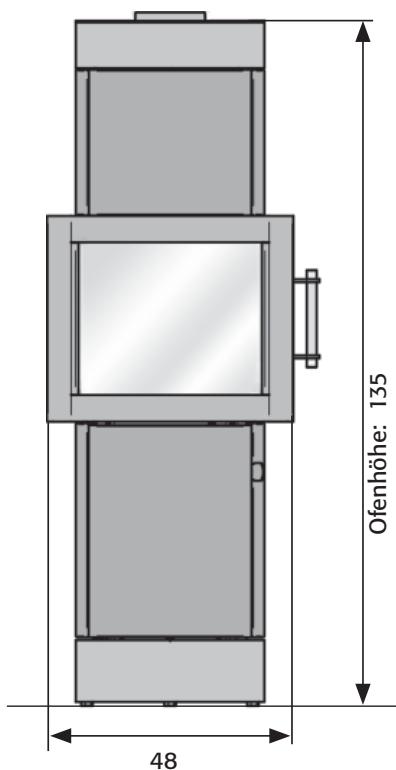 48 Ofenhöhe: 135