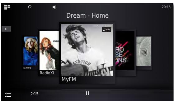 LOEWE SOUNDVISION - Impostazione della radio via Internet - 1