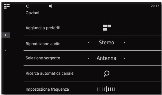 LOEWE SOUNDVISION - Impostazione delle stazioni radio FM - 5