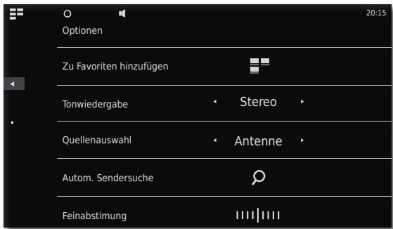LOEWE SOUNDVISION - FM Radiostationen einstellen - 1