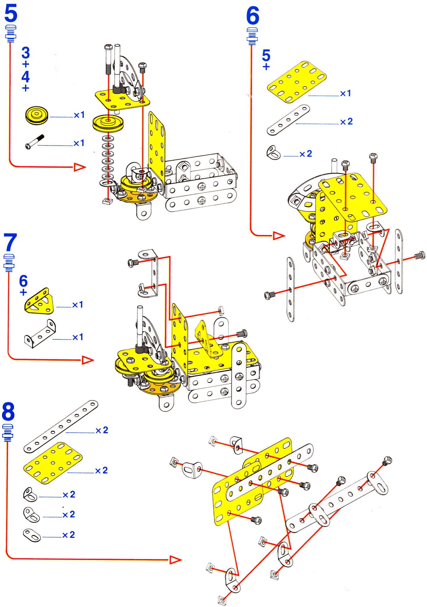 MECCANO 1 - 3 - 8