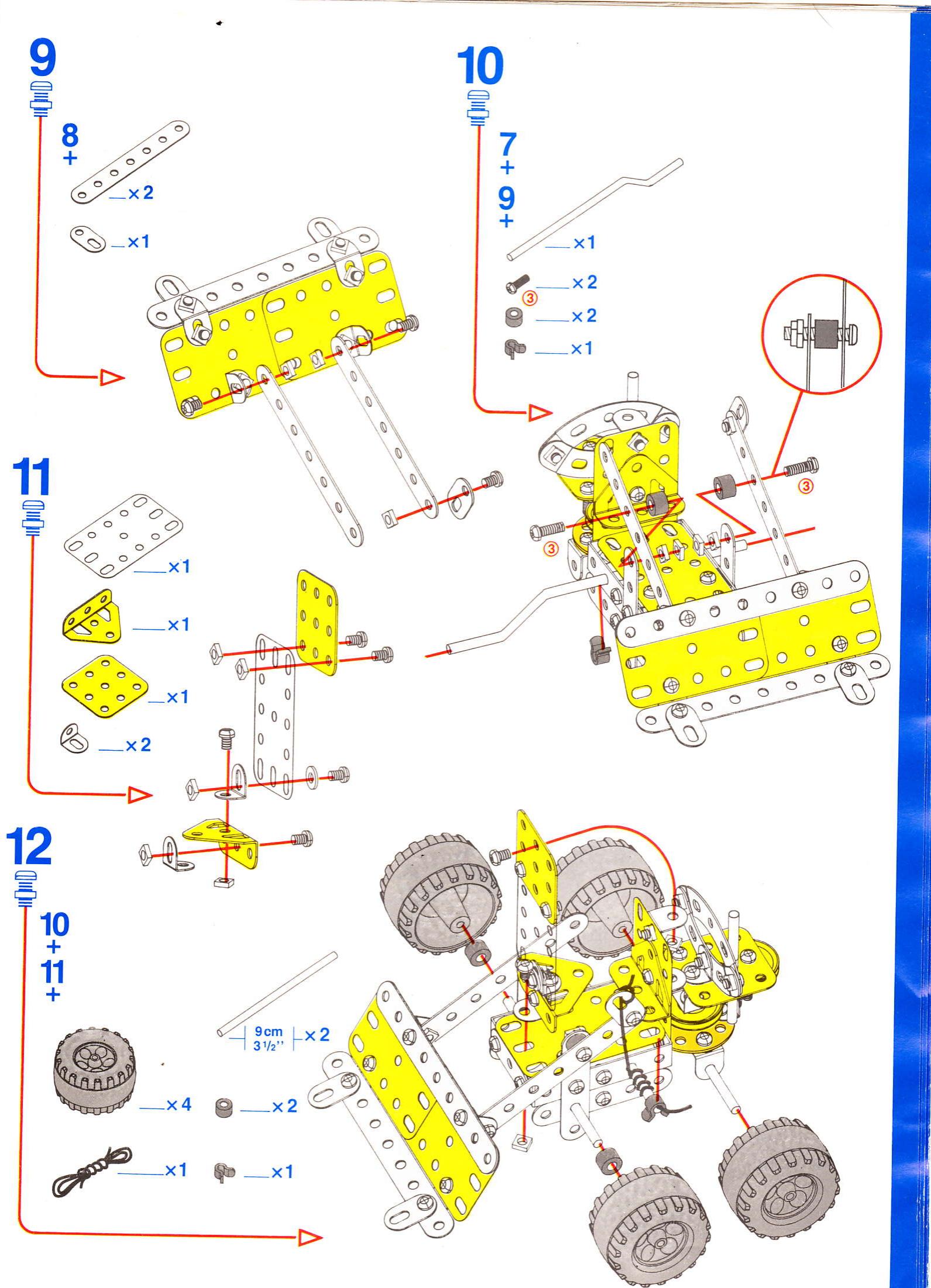 MECCANO 1 - 3 - 9