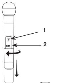 SHURE PGX WIRELESS - Panneau arrêt - 2