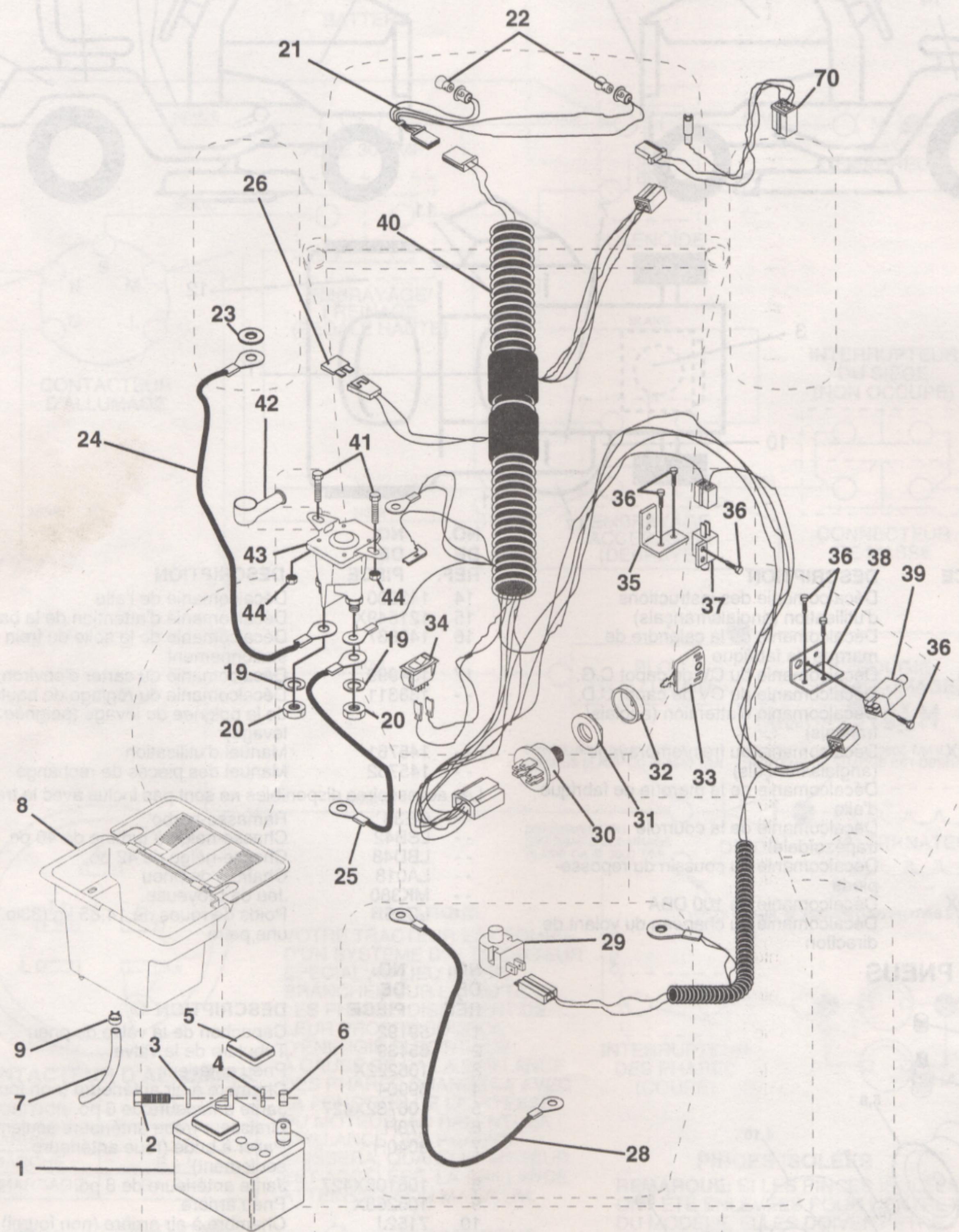 AYP BM1238B - Pièces de rechange - 1