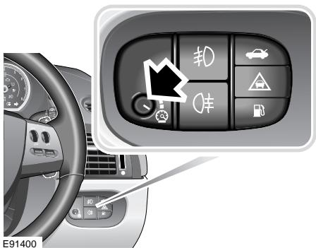 JAGUAR XK 2008 - Rheostat d'eclairage du tableau de BORD - 2