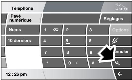 JAGUAR XK 2008 - Zoom du clavier - 1