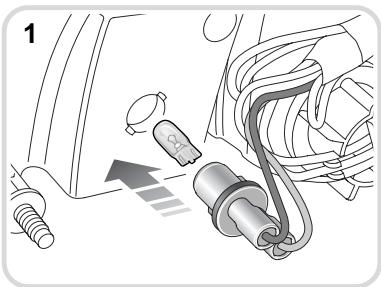 JAGUAR XK 2008 - Ampoules de rechange du bloc optique arrêté - 1