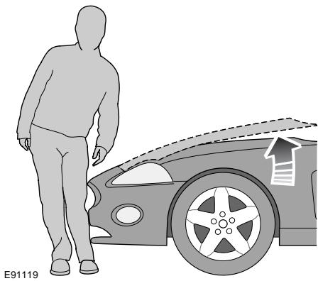 JAGUAR XK 2008 - Pour retirer les siege isofix - 1