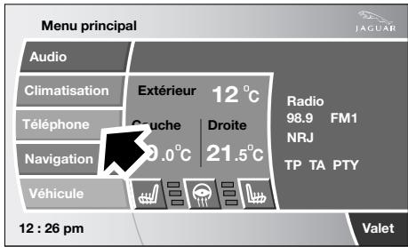 JAGUAR XK 2008 - Changement ou suppression de téléphone - 1