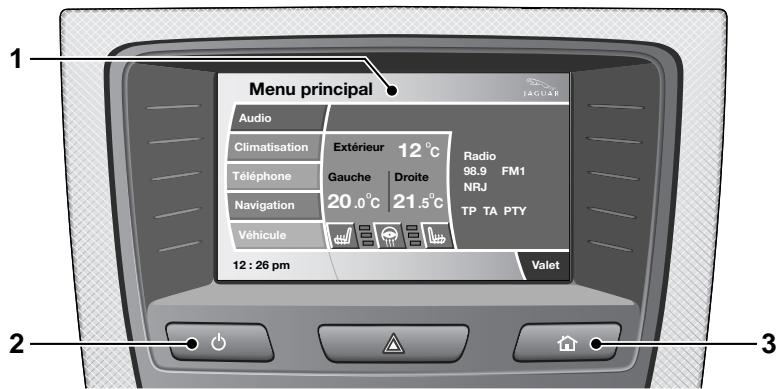 JAGUAR XK 2008 - Ecran tactile - 1