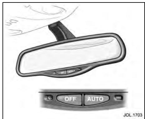 JAGUAR XK8 2004 - Rétroviseur intérieur - 1