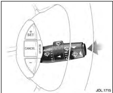 JAGUAR XK8 2004 - Fonctionnement du lave-glace - 1