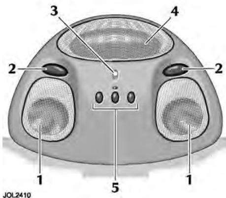 JAGUAR XK8 2004 - Console de pavillon - 1