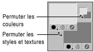 PAINT SHOP PRO PAINT SHOP PRO 9 - Palette Styles et textures - 2