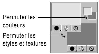 PAINT SHOP PRO PAINT SHOP PRO 9 - Pour selectionner une couleur à partir de l'onglet Bord : - 1