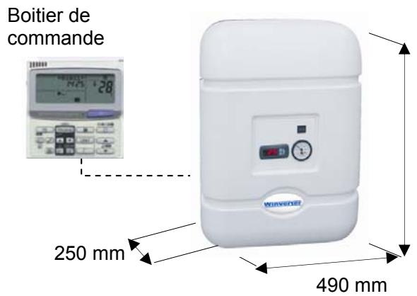 AXAIR WINVERTER 364 - Thermostat d'ambiance radio (option) - 2