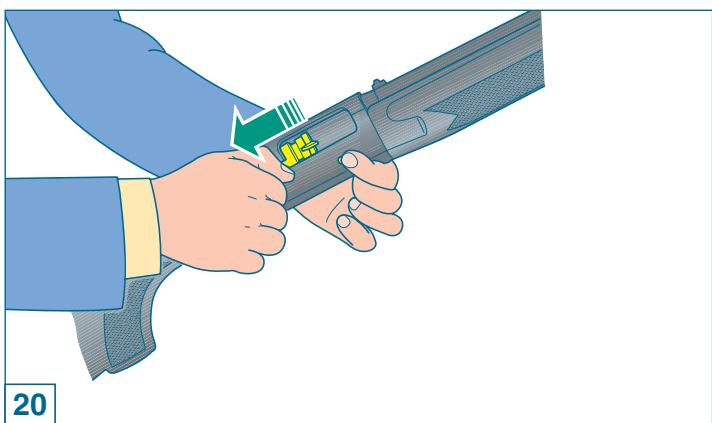 BENELLI M1 SUPER 90 - Marché à suivre pour le chargement - 1
