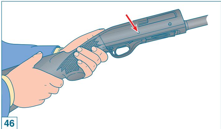 BENELLI M1 SUPER 90 - Marché à suivre pour le démontage - 6
