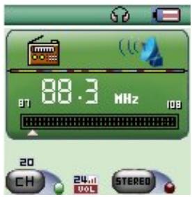 NEO TRINITY 1000 - Utiliser la radio FM - 1