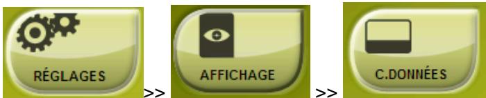 IGN E VADEO X - Sélection des champs de données - 1