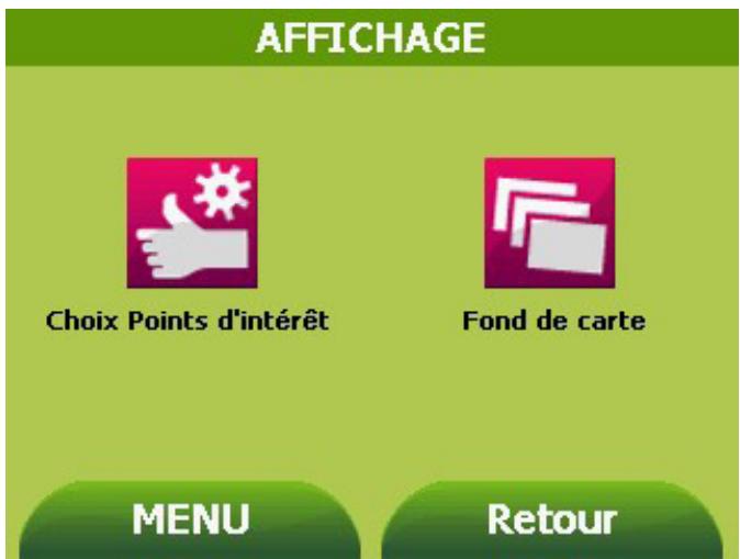 IGN EVADEO - b) Affichage : - 1