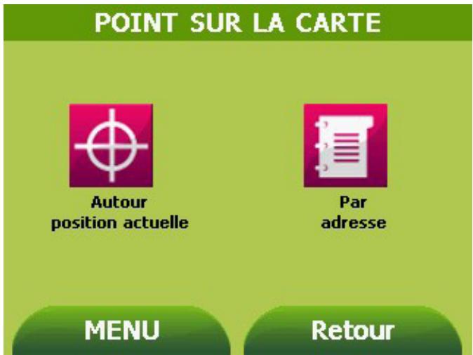 IGN EVADEO - f) Point sur la carte : - 2