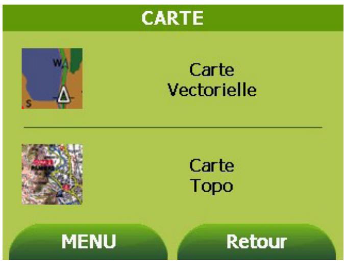 IGN EVADEO - f) Point sur la carte : - 1