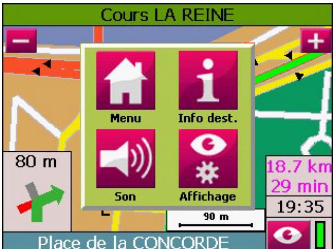 IGN EVADEO - d) Acceder au mini-menu - 1