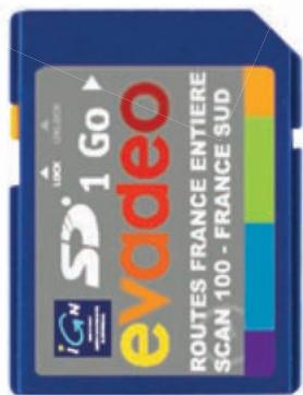 IGN EVADEO - cartes mémoire SD Card (1Go chacune) - 2