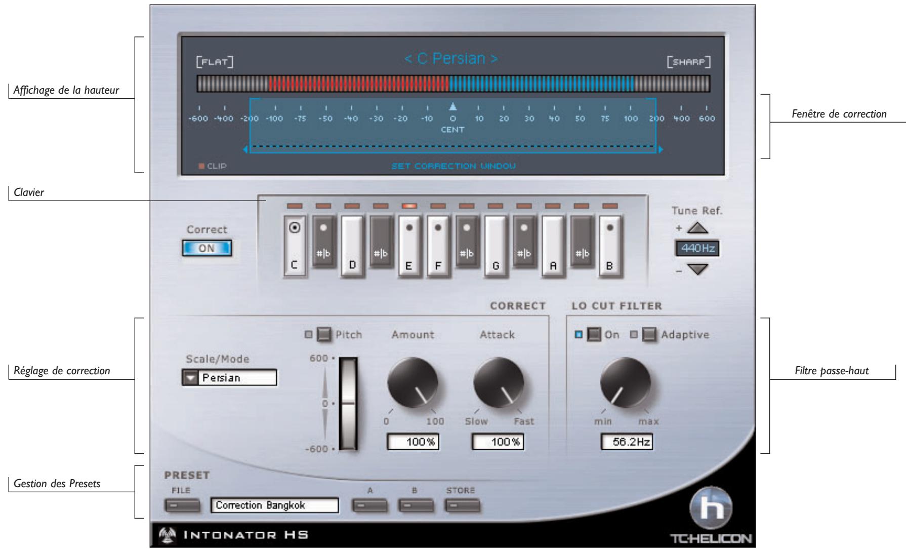TC ELECTRONIC INTONATOR HS - MOLETTE DE DÉFILIMENT DE LA SOURIS - 1