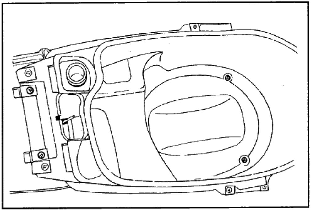GILERA RUNNER FX - Remplacement de la couverture centrale - 2