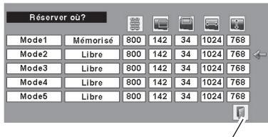 LOGICOM-SANYO PLC-XW60 - Pour stocker les données de réglage - 1