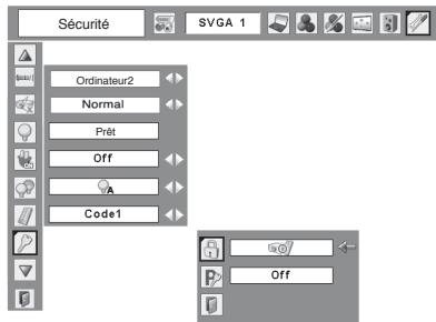 LOGICOM-SANYO PLC-XW60 - Verrouillage - 5