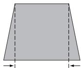 LOGICOM-SANYO PLC-XW60 - Correction du trapèze - 2