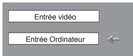 LOGICOM-SANYO PLC-XW60 - La fenêtre de video/PC selection - 1
