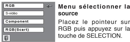 LOGICOM-SANYO PLC-XW60 - Opération par Menu - 3