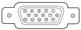 LOGICOM-SANYO PLC-XW60 - BORNE COMPUTER INPUT/COMPONENT INPUT/MONITOR OUTPUT (ANALOGIQUE) - 1