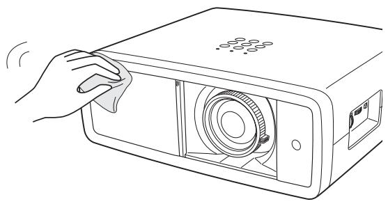LOGICOM-SANYO PLV-Z2000 - Nettoyage du coffret du projecteur - 1