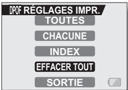 LOGICOM-SANYO XACTI VPC-S6 - Sélectionnez "EFFACER TOUT". - 1