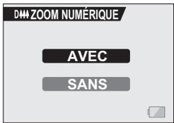 LOGICOM-SANYO XACTI VPC-S6 - Sélectionnez l'icône de zoom numérique et appuyez sur le bouton de réglage SET. - 1