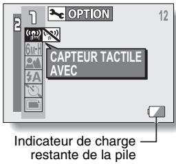 LOGICOM-SANYO XACTI VPC-S6 - Affichez un écran de réglage de prise de vue ou de lecture (pages 47 et 74). - 1