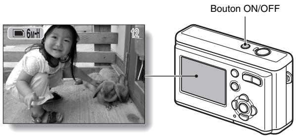 LOGICOM-SANYO XACTI VPC-S6 - Appuyez sur le bouton ON/OFF pour allumer l'appareil photo. - 1