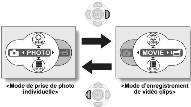 LOGICOM-SANYO XACTI VPC-S6 - Écran de sélection du mode - 1